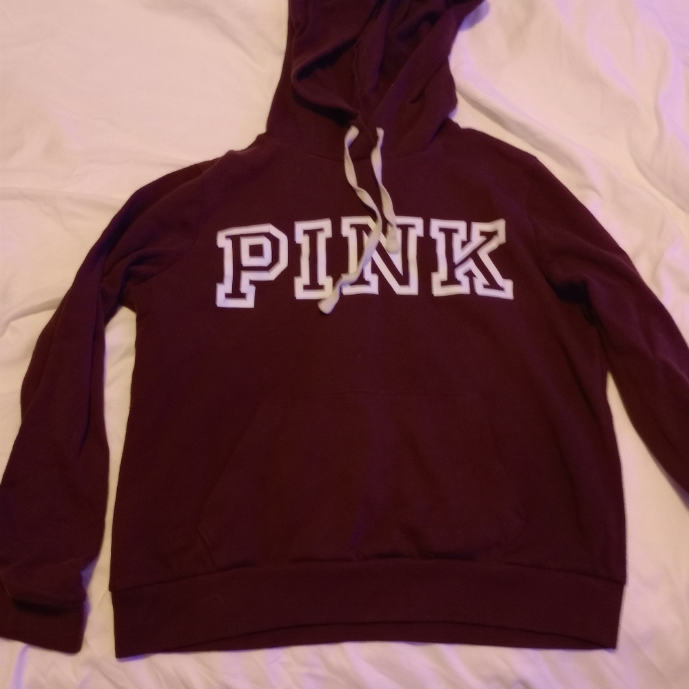 Pink hoodie